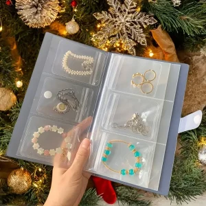 84-Compartment Plastic Jewelry Storage